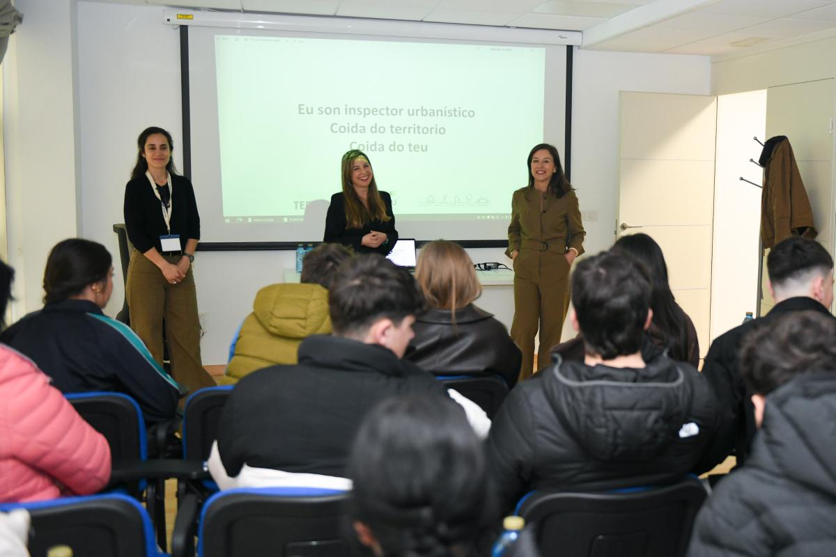 A Xunta impulsa a conciencia sobre o territorio entre o alumnado do CPR Santa Apolonia de Santiago a través dunha xornada na APLU no marco do Proxecto Terra