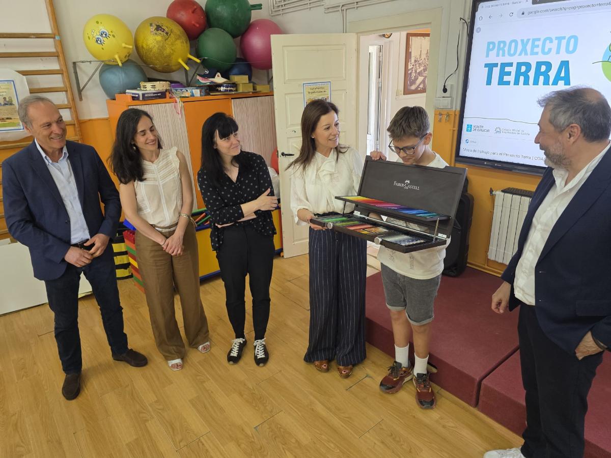 A Xunta entrega en Vigo e Tui os premios do concurso escolar ‘Amosando e protexendo o noso territorio’ do Proxecto Terra
