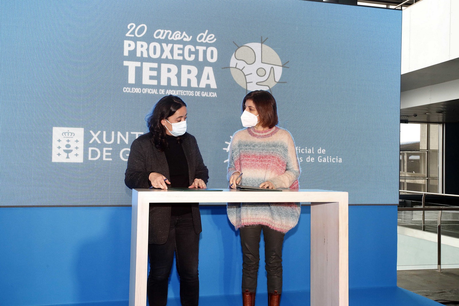 La Xunta y el COAG refuerzan el Proyecto Terra en el 100% de los centros educativos gallegos para ampliar la cultura de la arquitectura y el urbanismo responsable